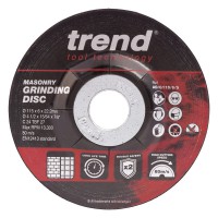Trend AD/G115/6/S 115x6x22.2mm Stone Grind Disc 10PK £23.49